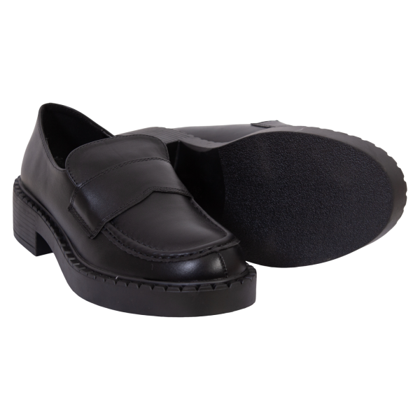 Køb Ideal Shoes Dame Loafers - Black - 36 online billigt tilbud rabat tøj