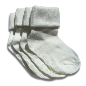 Køb Impala Ange Børne Strømper m. non-slip - Off white - 16/18 online billigt tilbud rabat tøj