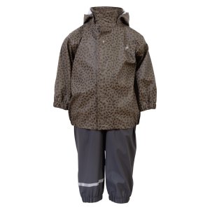 Køb Impala Moss Børne Regnsæt - Stone Gray AOP - 104 online billigt tilbud rabat tøj