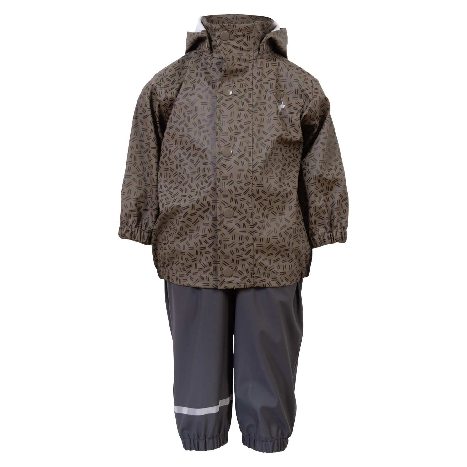 Køb Impala Moss Børne Regnsæt - Stone Gray AOP - 104 online billigt tilbud rabat tøj