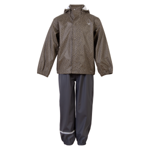 Køb Impala Moss Børne Regnsæt - Stone Gray AOP - 110 online billigt tilbud rabat tøj