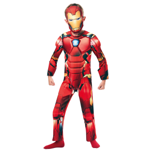Køb Iron Man Børne Heldragt - IRON MAN - 7-8Y online billigt tilbud rabat tøj