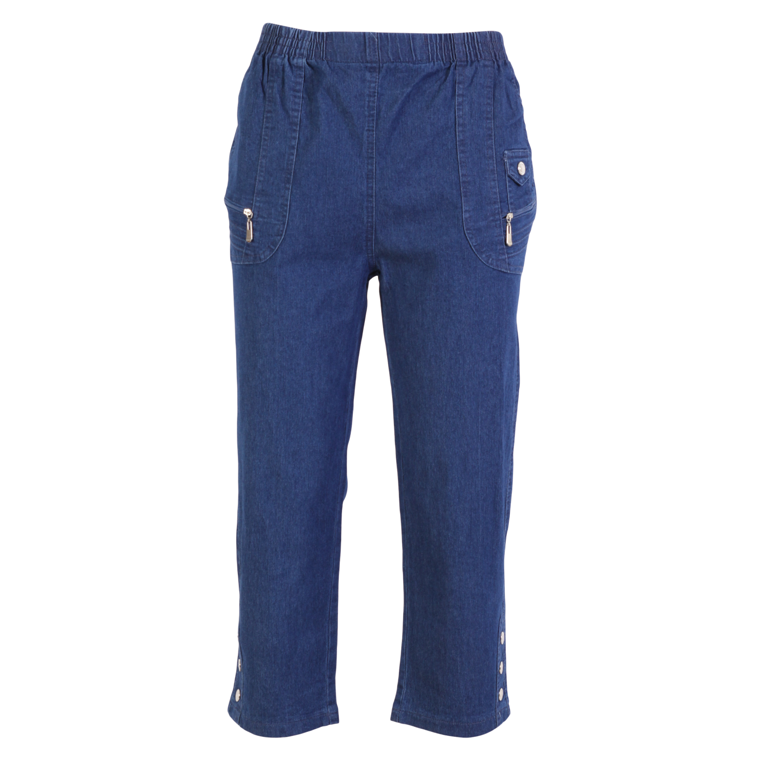 Køb J.S.T. For My Dame Bukser - Denim Blue - 38 online billigt tilbud rabat tøj