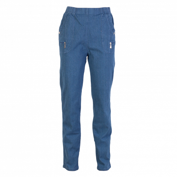 Køb J.S.T. For My Dame Bukser - Denim Light Blue - 40 online billigt tilbud rabat tøj