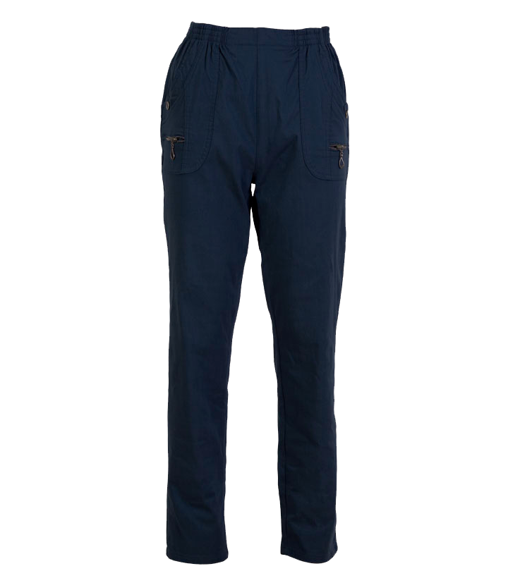 Køb J.S.T. For My Gerda Dame Bukser m. for - Navy - 38 online billigt tilbud rabat tøj