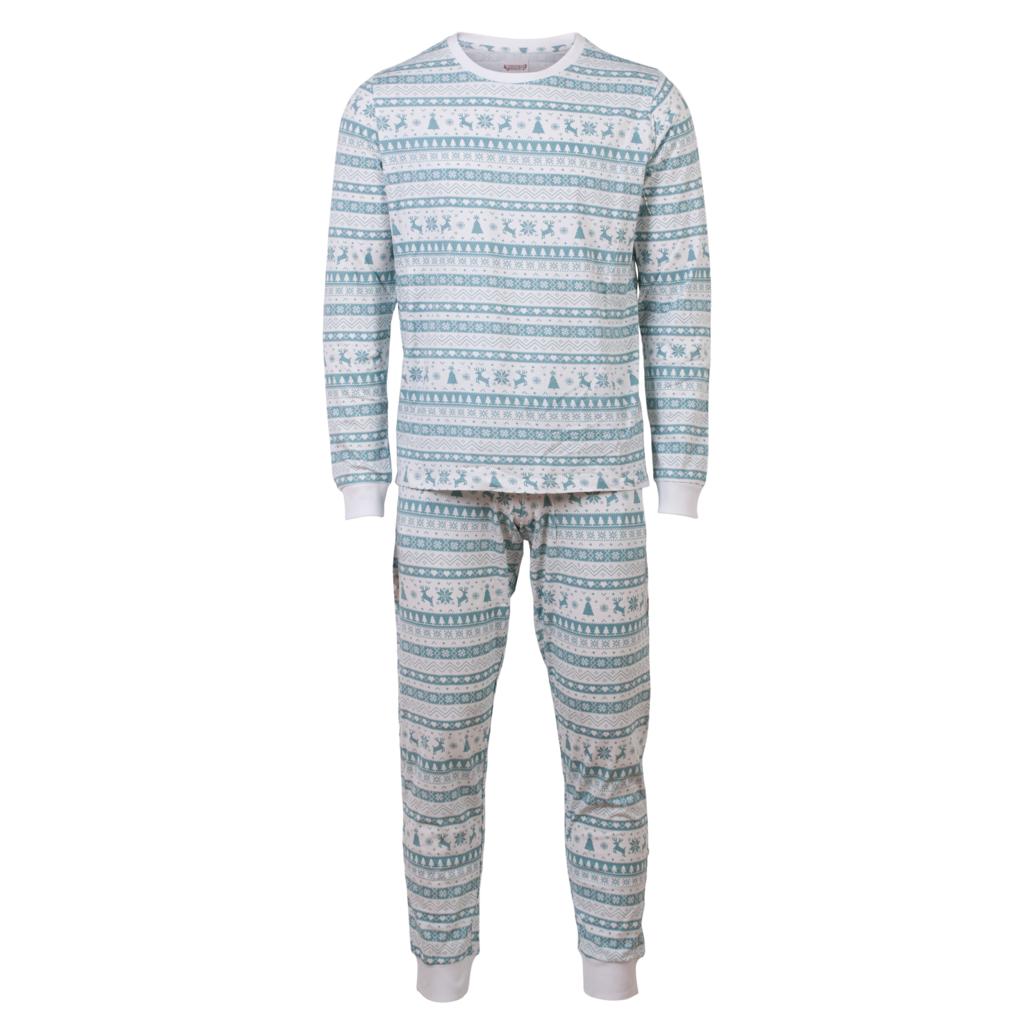 Køb Jule Unisex Nattøjssæt - White - XS online billigt tilbud rabat tøj