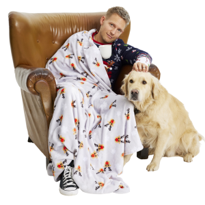 Køb Jule Unisex Tæppe - Grey - Onesize online billigt tilbud rabat tøj