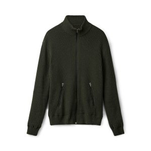 Køb Kopenhaken Axel Vindbreaker Herre Striktrøje - Forrest - 5XL online billigt tilbud rabat tøj