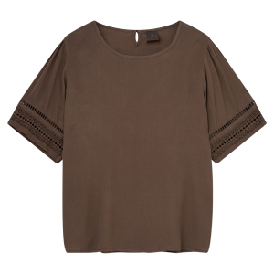Køb Kopenhaken Bea Dame Bluse - Morel Brown - S online billigt tilbud rabat tøj
