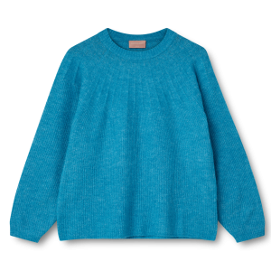 Køb Kopenhaken Emilie Dame Striktrøje - Cyan - M online billigt tilbud rabat tøj