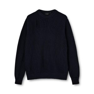 Køb Kopenhaken Hirtshals Herre Striktrøje - Navy - M online billigt tilbud rabat tøj