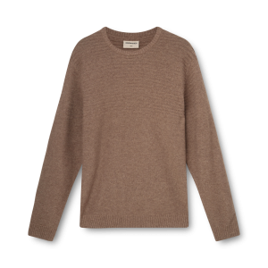 Køb Kopenhaken John O-neck Sweater Unisex Striktrøje - Akhil Brown - L online billigt tilbud rabat tøj