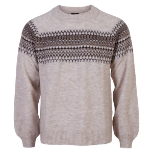 Køb Kopenhaken Nyhavn Dame Striktrøje - Birch - 2XL online billigt tilbud rabat tøj