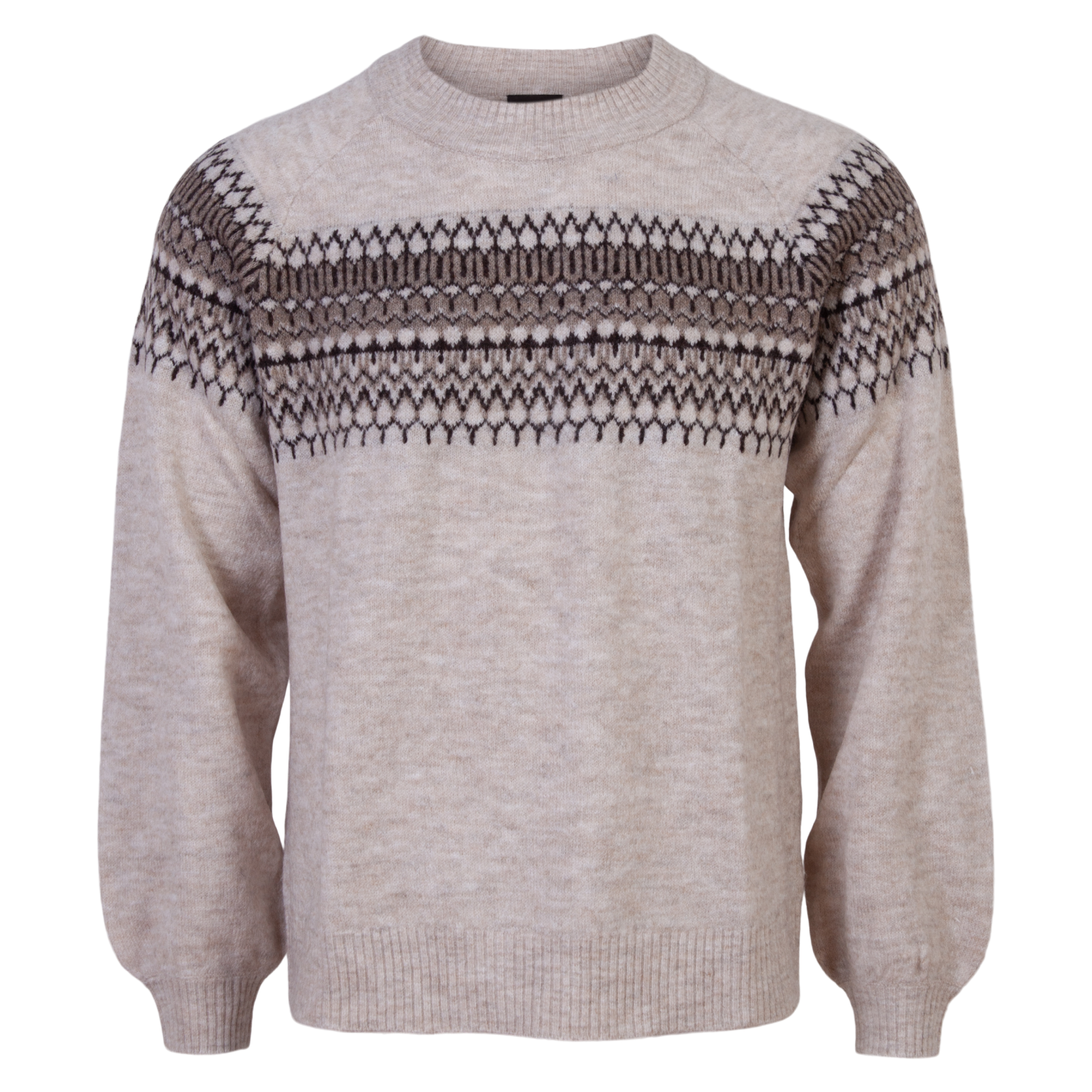 Køb Kopenhaken Nyhavn Dame Striktrøje - Birch - 2XL online billigt tilbud rabat tøj