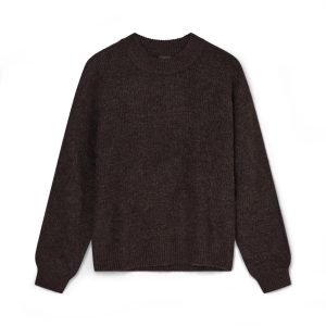 Køb Kopenhaken Svelmø Dame Striktrøje - Earth Brown - XS online billigt tilbud rabat tøj