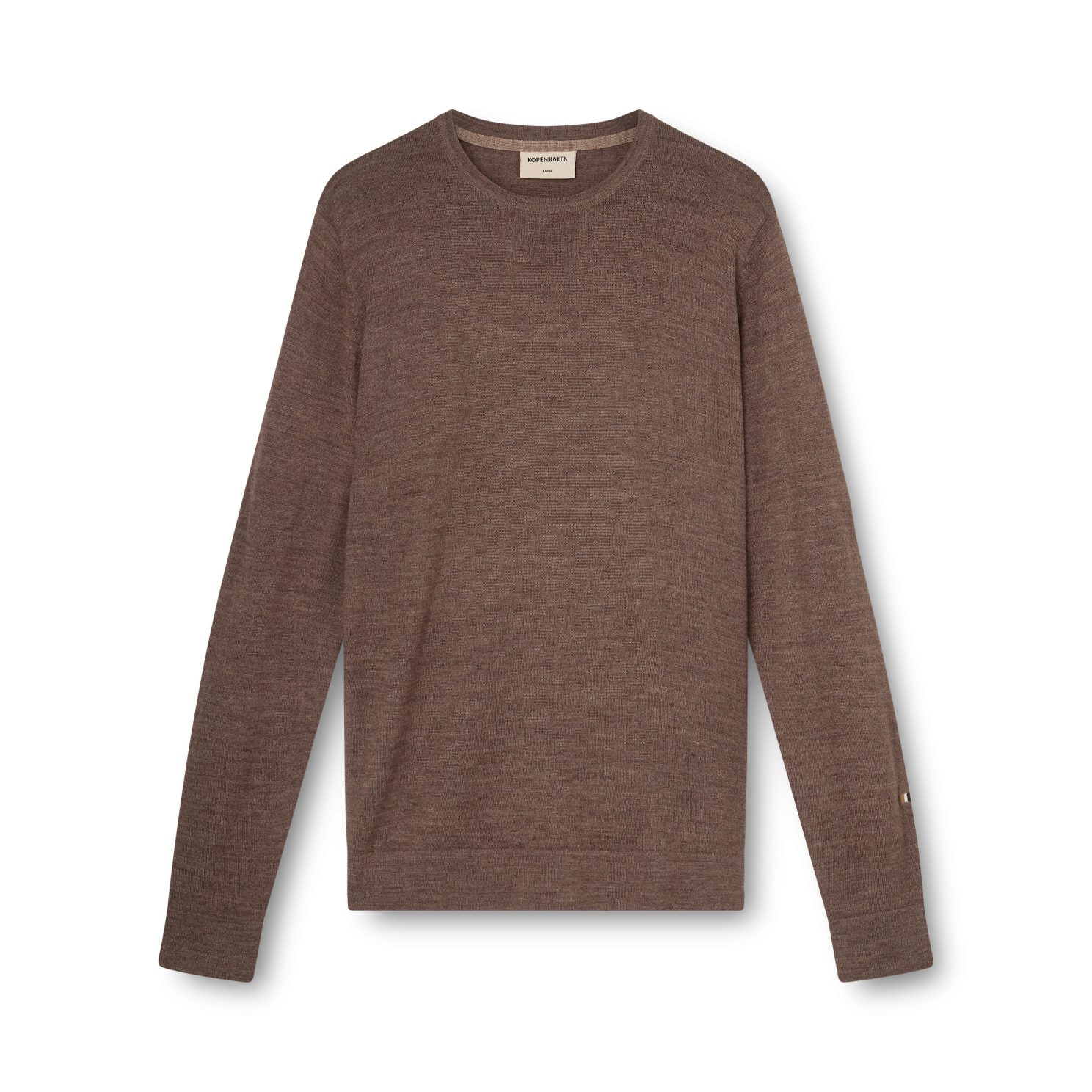 Køb Kopenhaken Zolex O-neck Sweater Herre Striktrøje - Akhil Brown - XL online billigt tilbud rabat tøj