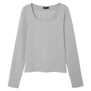 Køb LMTD NLFROVA Børne Bluse - Light Grey Melange - 134/140 online billigt tilbud rabat tøj