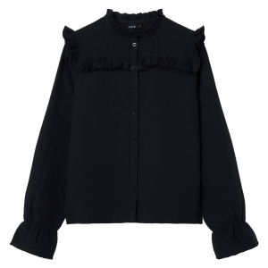 Køb LMTD Pige Skjorte - Black - 134/140 online billigt tilbud rabat tøj