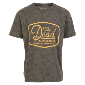 Køb Loaded Herre T-shirt - Asphalt AOP Leaves - S online billigt tilbud rabat tøj