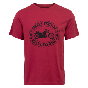 Køb Loaded LMPLUSass Herre T-shirt - P6 Deep Claret - 3XL online billigt tilbud rabat tøj