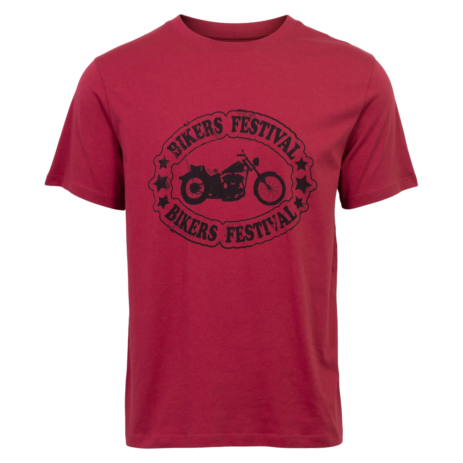 Køb Loaded LMPLUSass Herre T-shirt - P6 Deep Claret - 3XL online billigt tilbud rabat tøj