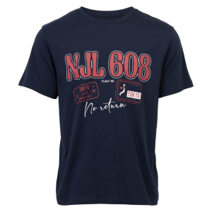 Køb Loaded LMass Herre T-shirt - P3 Navy Blazer - S online billigt tilbud rabat tøj