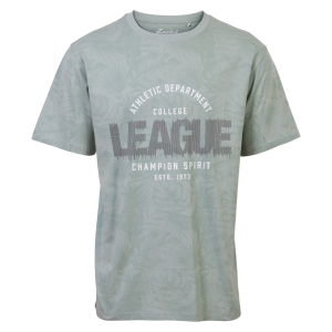 Køb Loaded Mass Herre T-shirt - P22 AOP Dust Mint Tropical - S online billigt tilbud rabat tøj