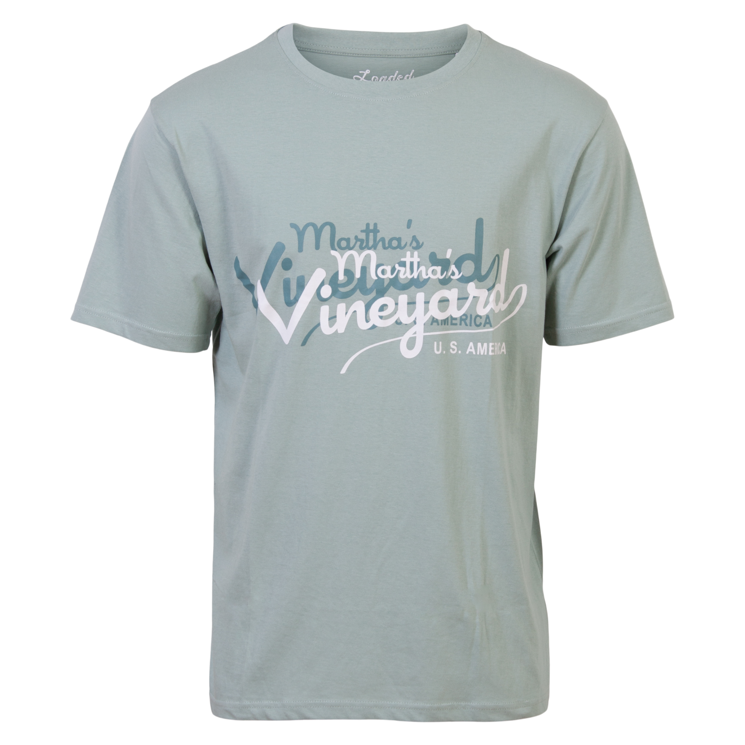 Køb Loaded Mass Herre T-shirt - P27 Dust Mint - L online billigt tilbud rabat tøj