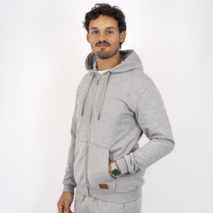 Køb Loaded Nevada Herre Hættetrøje - Light Grey Melange - S online billigt tilbud rabat tøj