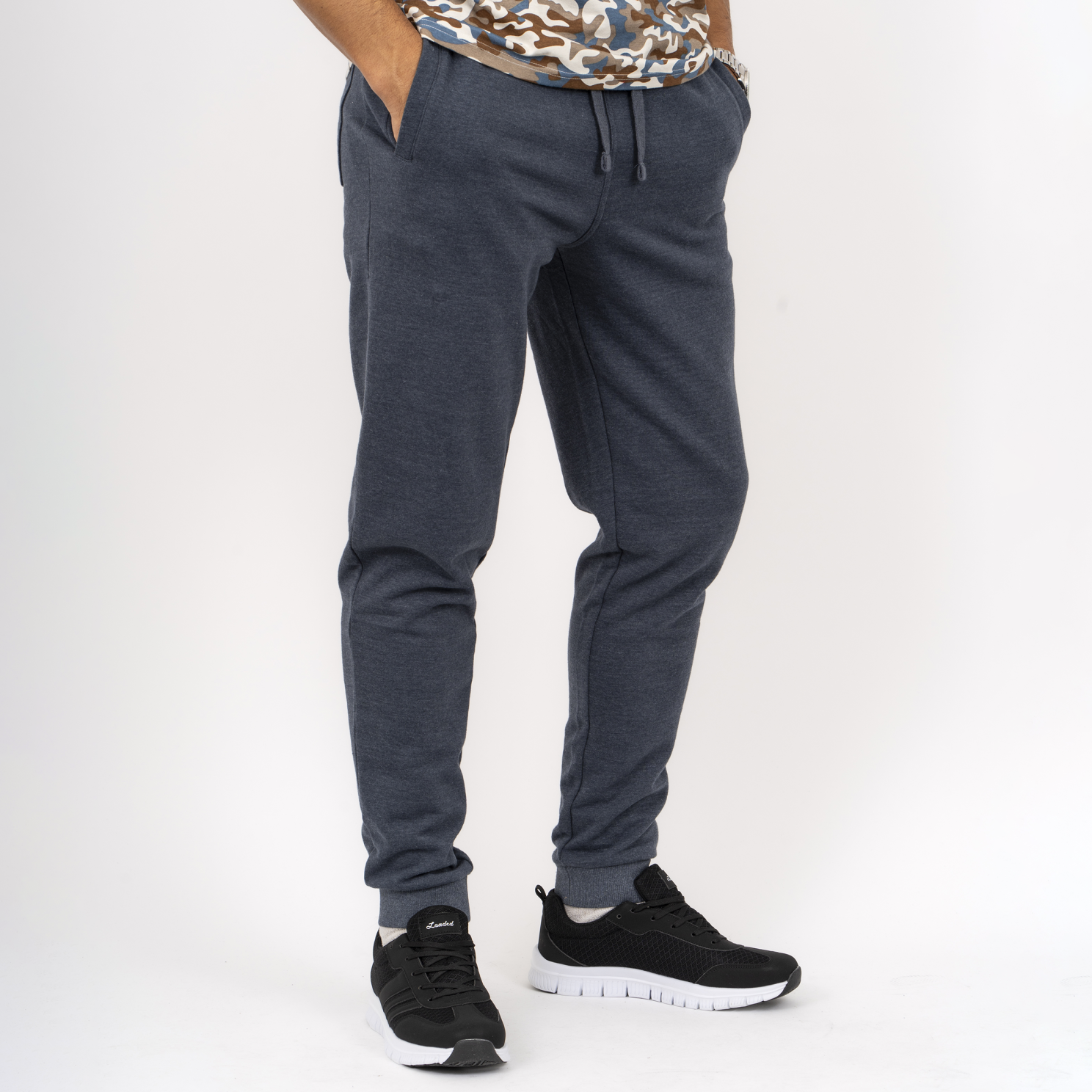 Køb Loaded Nevada Herre Sweatpants - Denim Melange - S online billigt tilbud rabat tøj