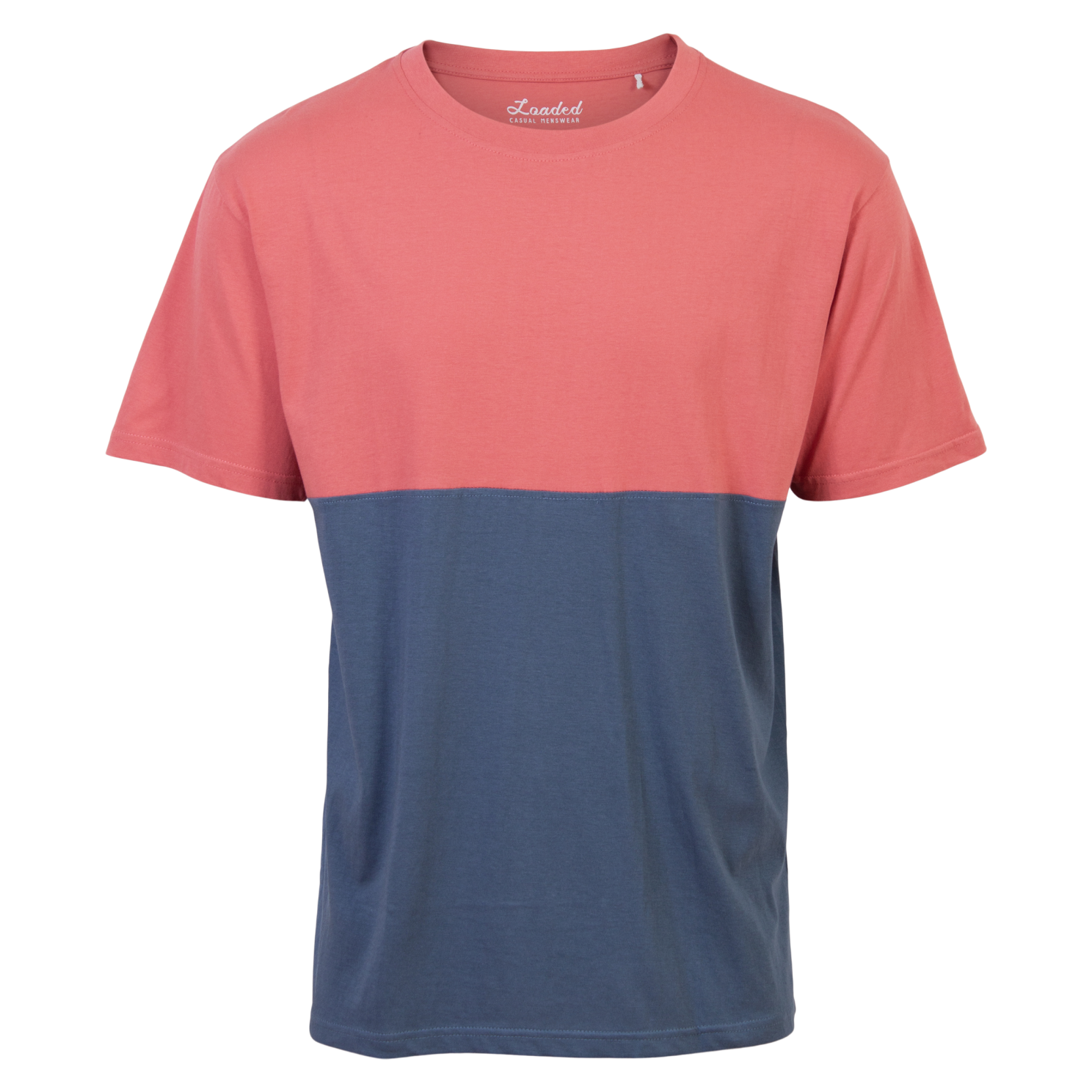 Køb Loaded Sass Herre T-shirt - P21 Cranberry Block - 3XL online billigt tilbud rabat tøj