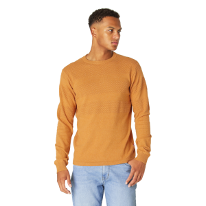 Køb Marcus Affleck Herre Striktrøje - Dijon Mix - L online billigt tilbud rabat tøj