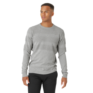 Køb Marcus Affleck Herre Striktrøje - Lt. Grey Mix - S online billigt tilbud rabat tøj