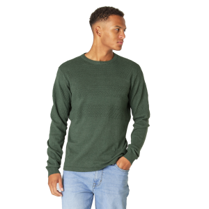 Køb Marcus Affleck Herre Striktrøje - Urban Green Mix - XL online billigt tilbud rabat tøj