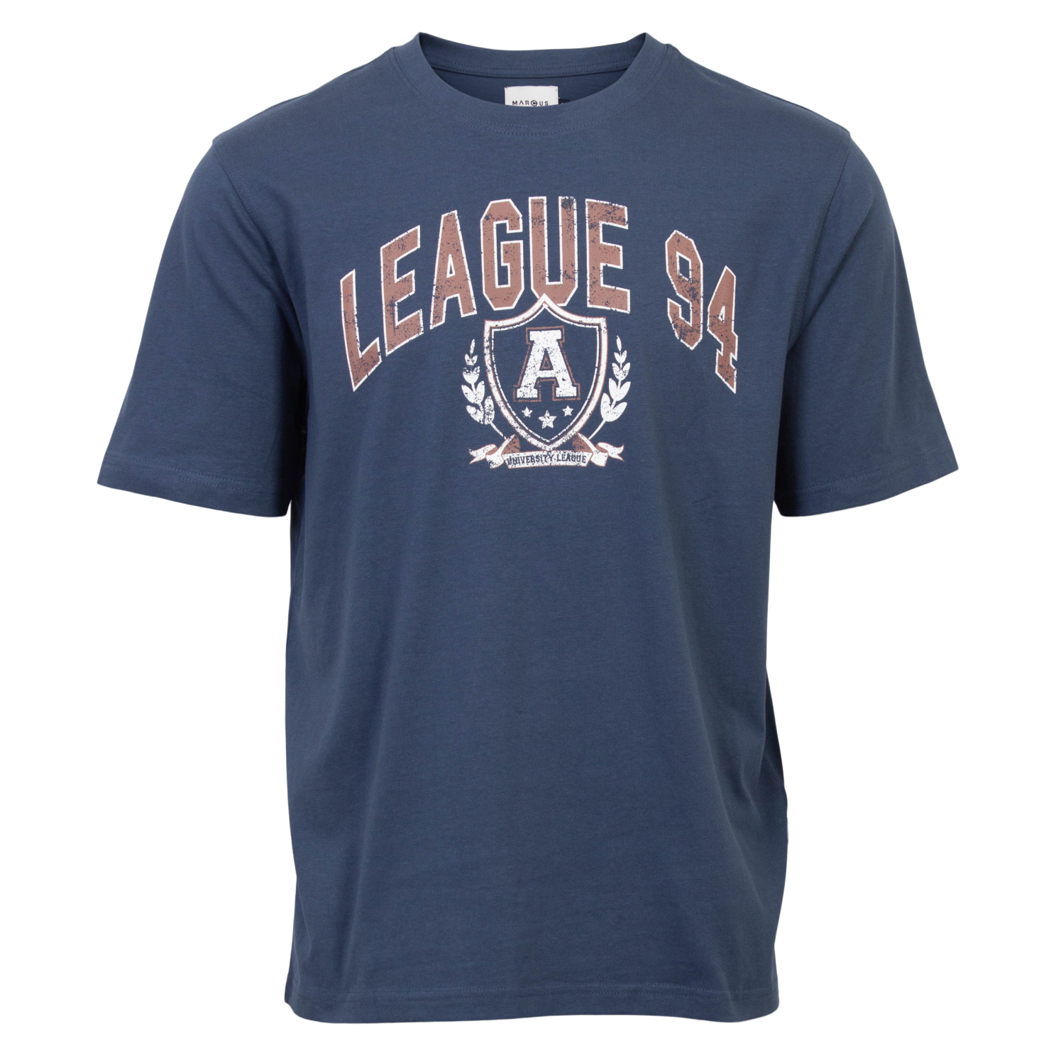 Køb Marcus Boxy Herre T-shirt - Insignia blue - 3XL online billigt tilbud rabat tøj