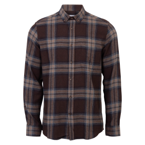 Køb Marcus Christobal Herre Skjorte - Ultra Dark Brown - M online billigt tilbud rabat tøj