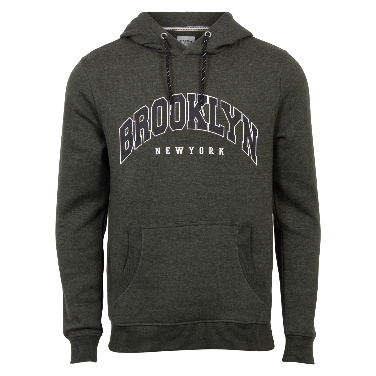 Køb Marcus Clint Herre Hættetrøje - Olive Green Mix - M online billigt tilbud rabat tøj