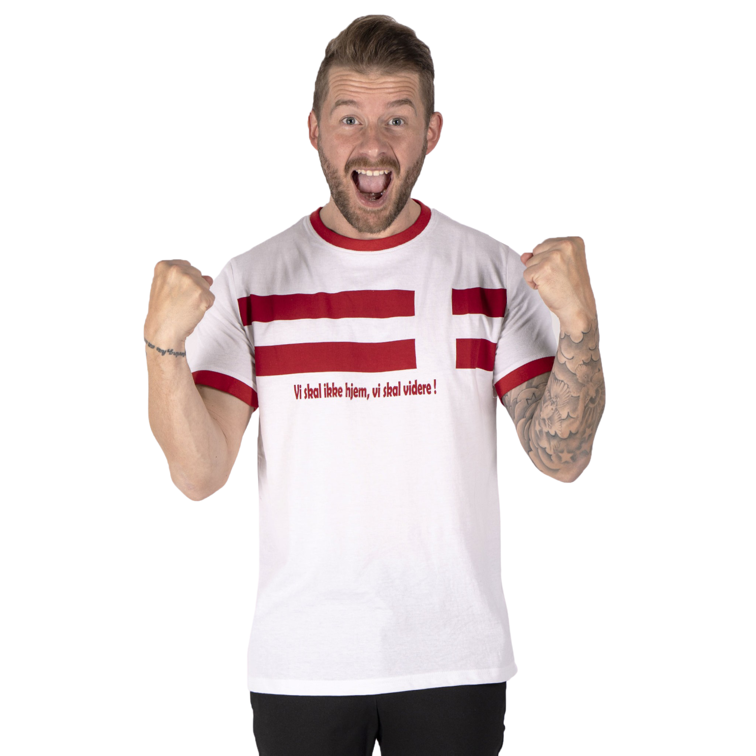 Køb Marcus Danmark Herre T-shirt - White - M online billigt tilbud rabat tøj