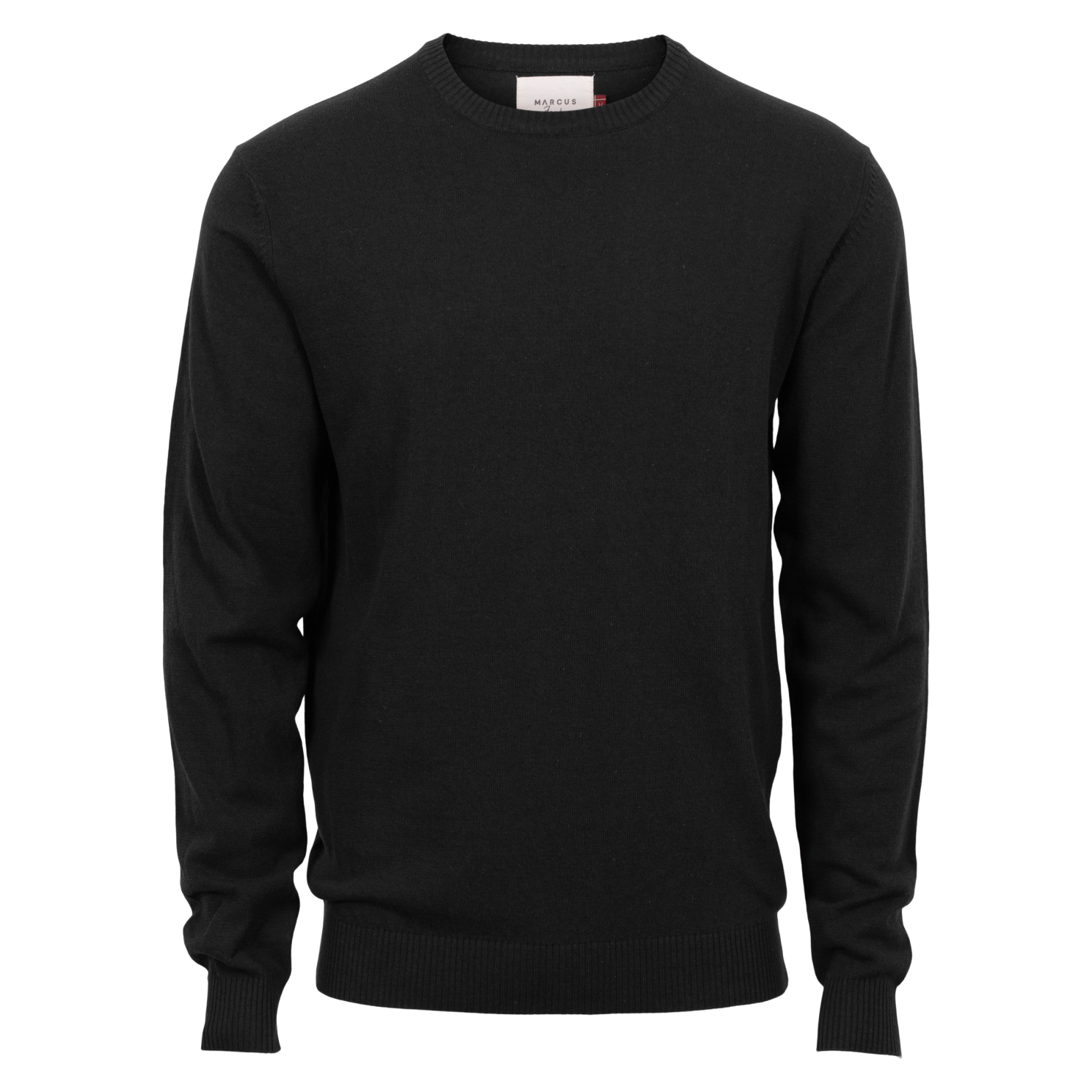 Køb Marcus Dustin Herre Striktrøje - Black - S online billigt tilbud rabat tøj