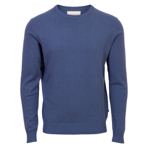 Køb Marcus Dustin Herre Striktrøje - Blue Mix - S online billigt tilbud rabat tøj