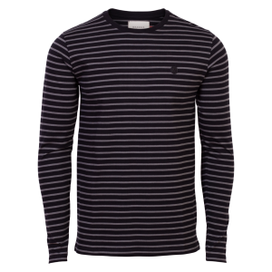 Køb Marcus Herre Langærmet t-shirt - Black - S online billigt tilbud rabat tøj