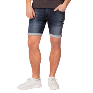Køb Marcus Herre Shorts - Blue Bleach Wash - 30 online billigt tilbud rabat tøj