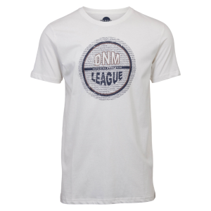 Køb Marcus Jefferson Herre T-shirt - Off White - S online billigt tilbud rabat tøj