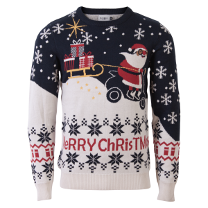 Køb Marcus Jule Herre Striktrøje - Antic White - S online billigt tilbud rabat tøj