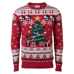 Køb Marcus Jule Herre Striktrøje - Tango red - S online billigt tilbud rabat tøj