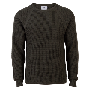 Køb Marcus Kyle Herre Striktrøje - Deep Olive Mix - M online billigt tilbud rabat tøj