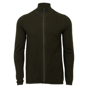 Køb Marcus Langdon Herre Striktrøje - Olive Green Mix - S online billigt tilbud rabat tøj