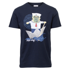 Køb Marcus Sam Herre T-shirt - Dk. Navy - M online billigt tilbud rabat tøj