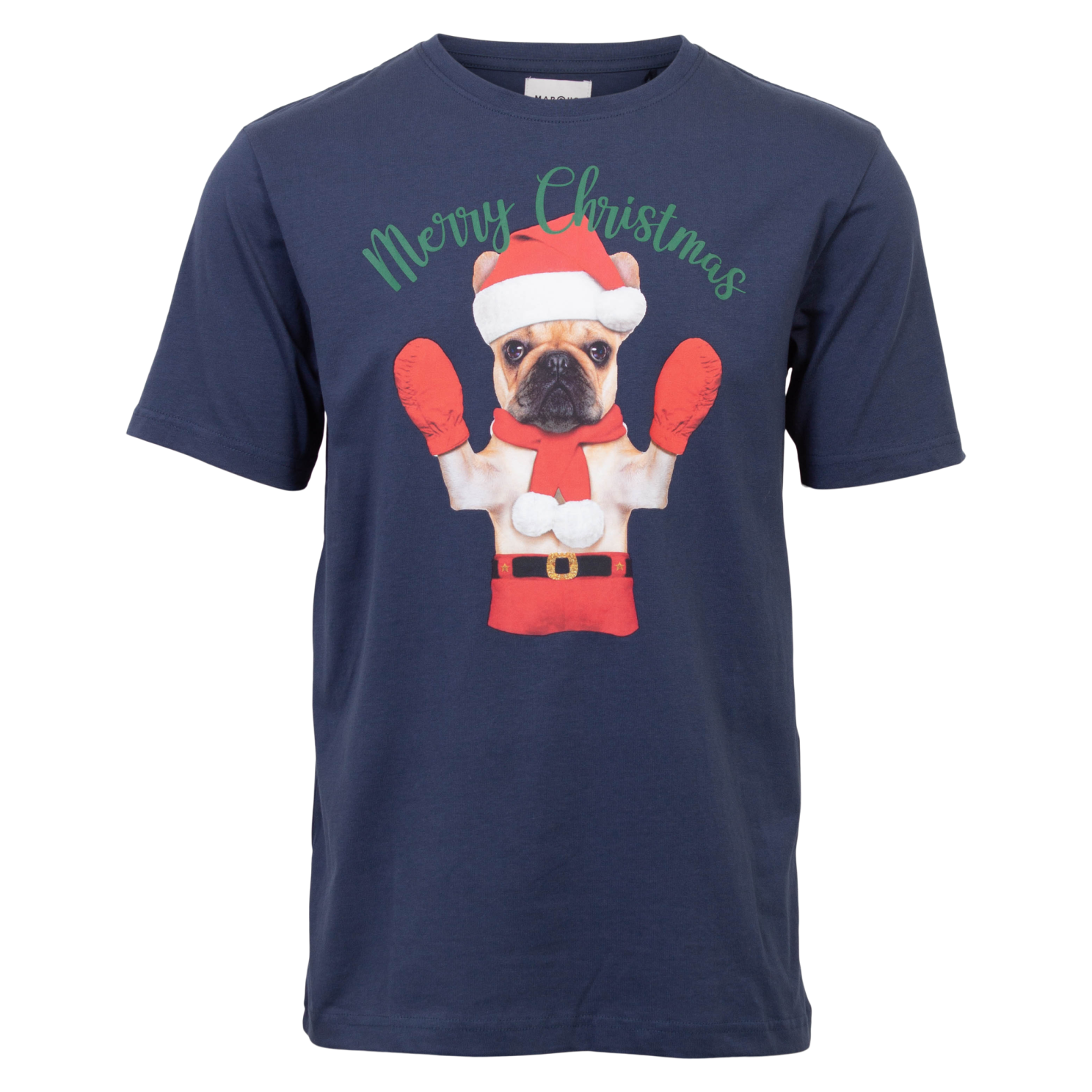Køb Marcus Zane Christmas Herre T-shirt - Blue Moon - S online billigt tilbud rabat tøj
