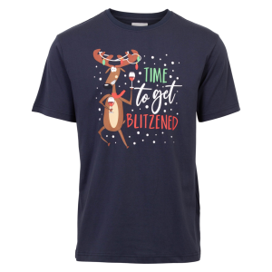 Køb Marcus Zane Christmas Herre T-shirt - Night Navy - S online billigt tilbud rabat tøj